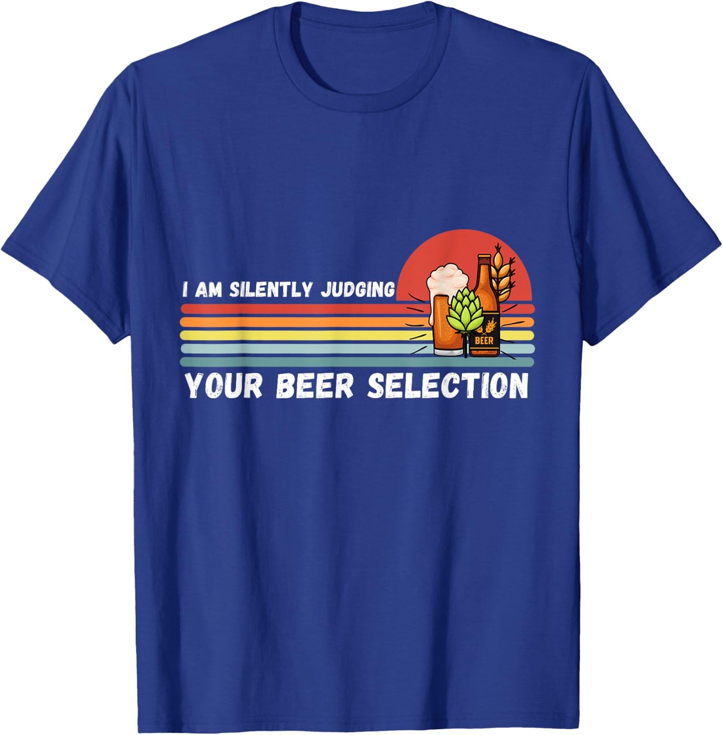 Judging on Beer Craft Beer Shirts Women Vintage T-Shirt - T-Shirt | Royal