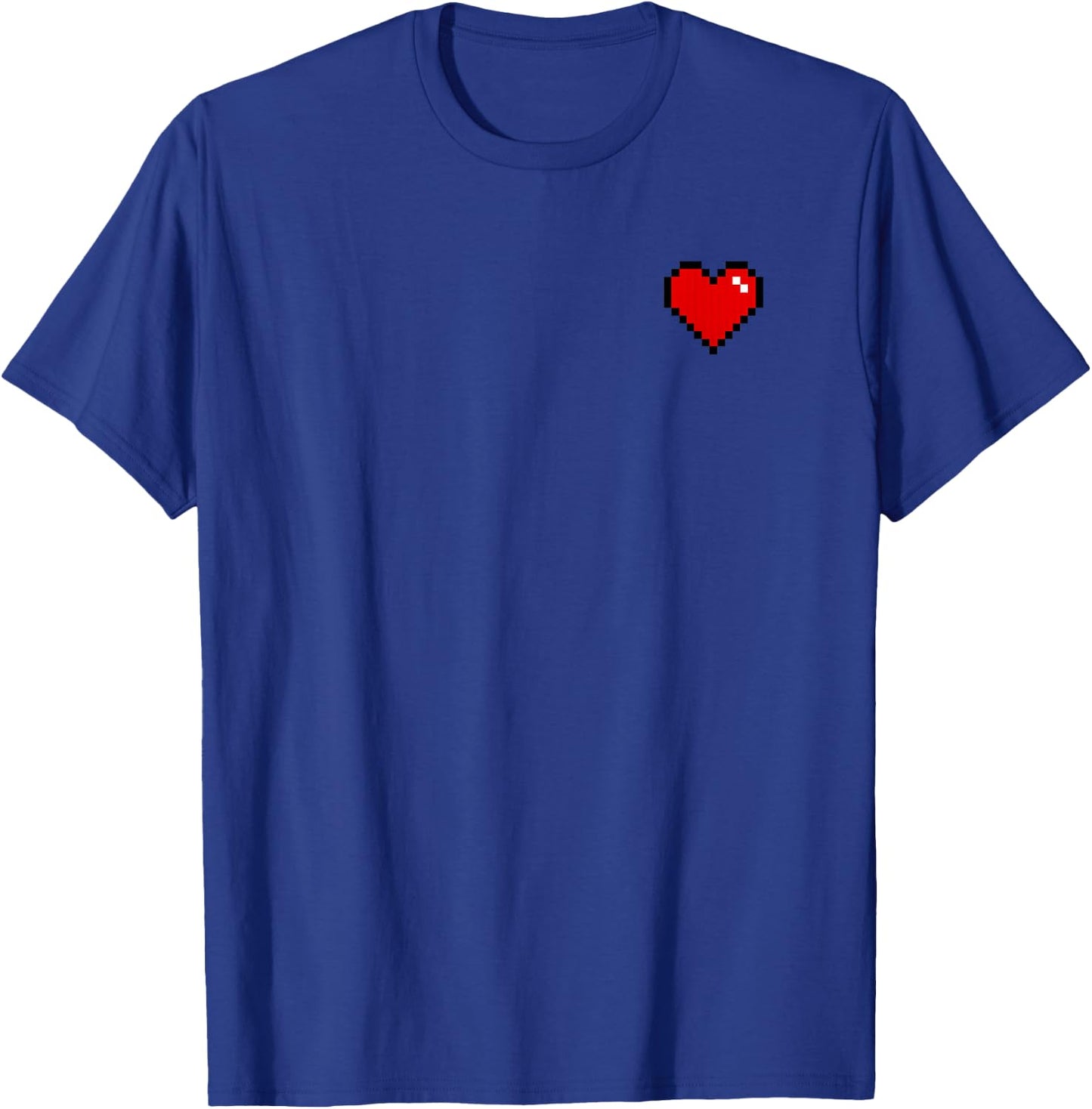 Pixel Heart T-Shirt - T-Shirt | Royal