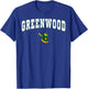 Greenwood High School Gators C2 T-Shirt - T-Shirt | Royal