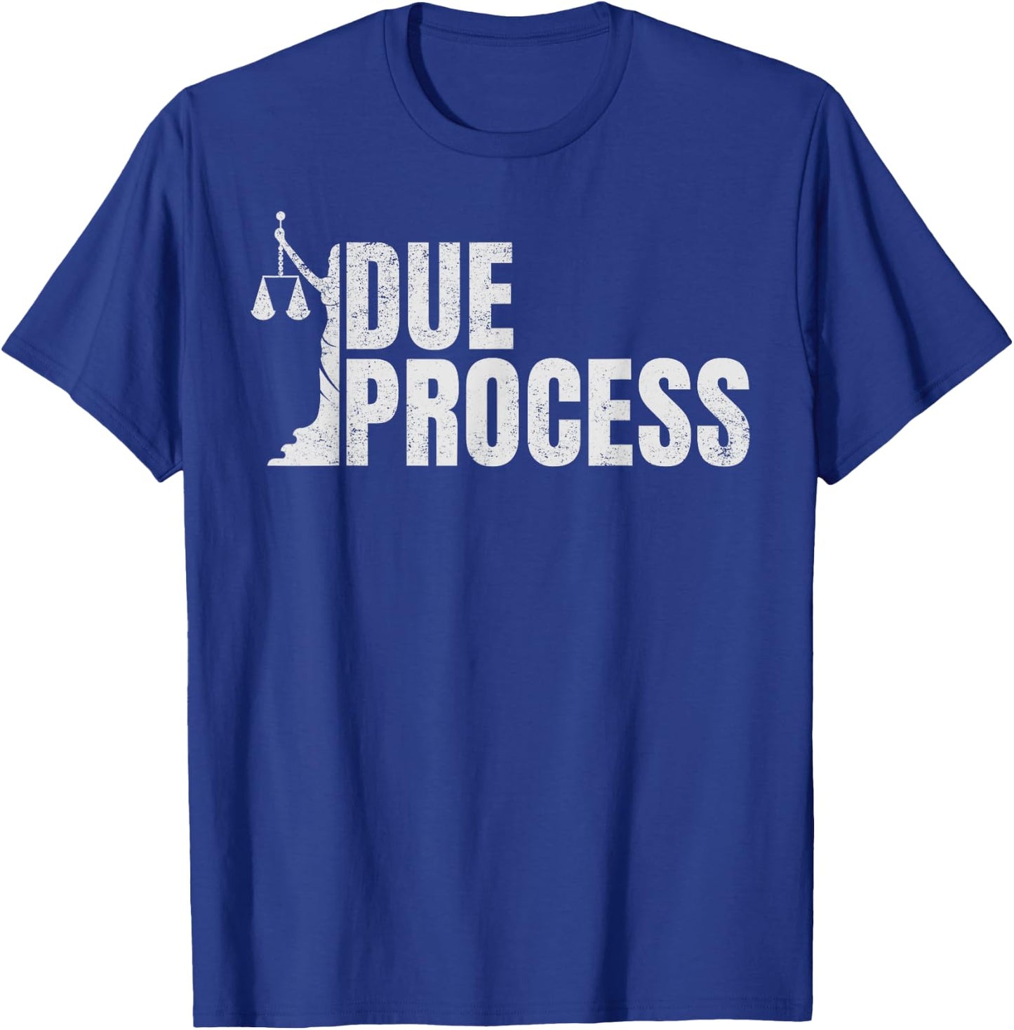 Process Due all Legal Rights Lawyer for Civil Rights Lawyers T-Shirt - T-Shirt | Royal