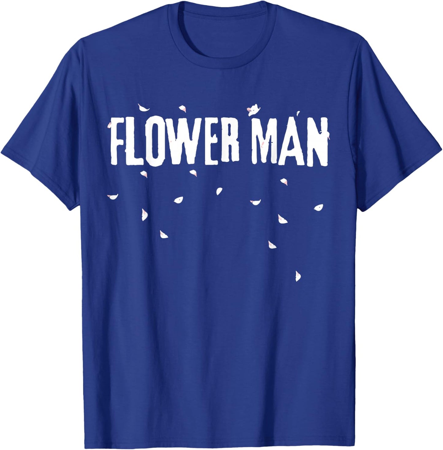Wedding Party BEST FLOWER MAN T-Shirt - T-Shirt | Royal