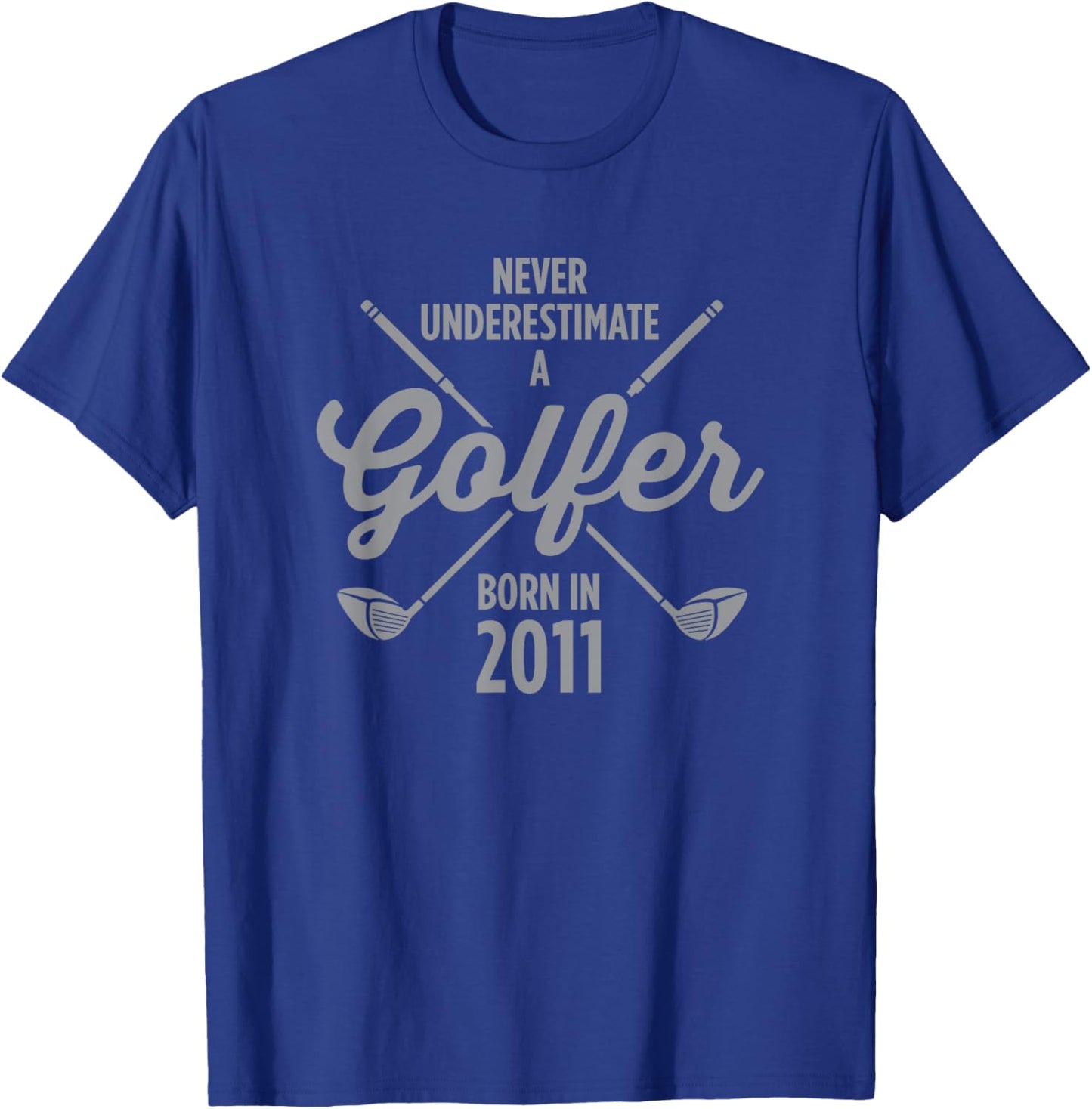 14 Year Old Golfer: Golfing Golf 2011 14th Birthday T-Shirt - T-Shirt | Royal