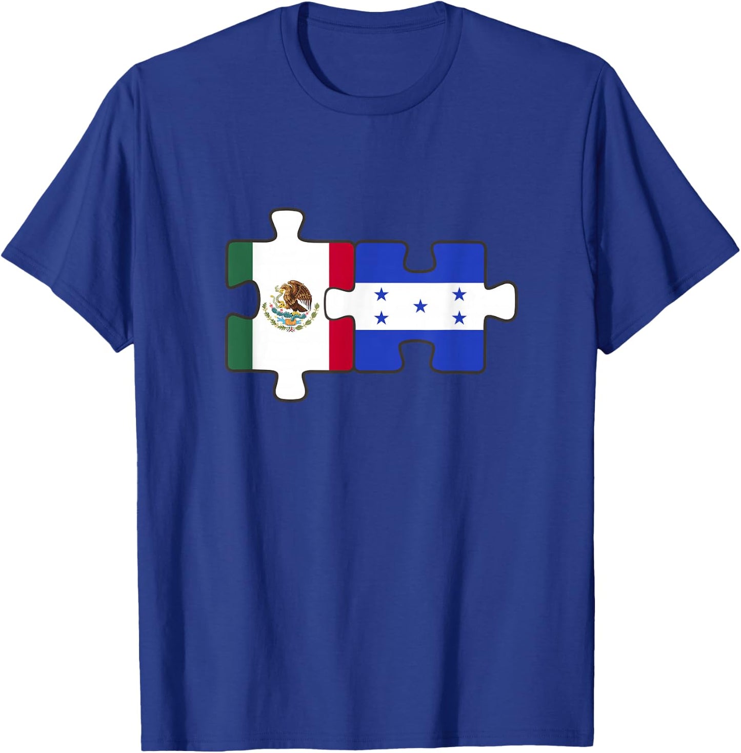 Mexican and Honduras roots T-Shirt - T-Shirt | Royal