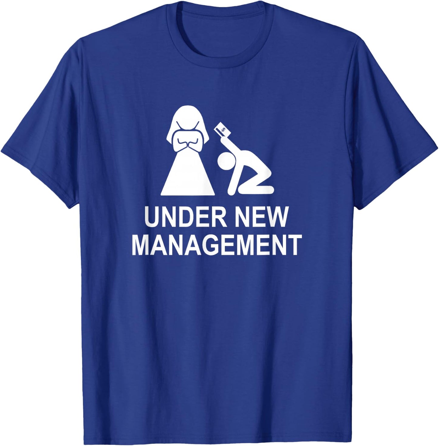 Under New Management funny just married T-Shirt - T-Shirt | Royal