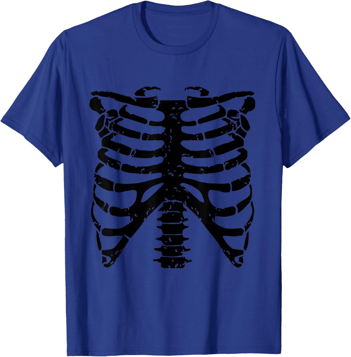 Torso rib cage skeleton Skeleton Funny Halloween Costume T-Shirt - T-Shirt | Royal