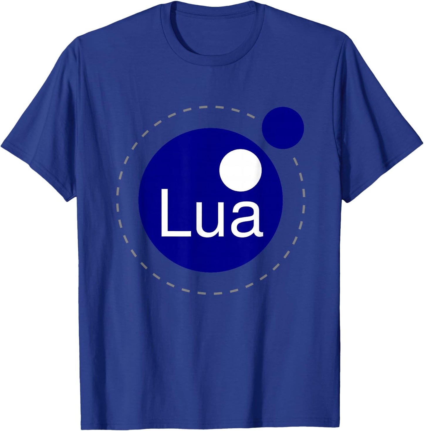 Lua Logo Lua Programming Design for Lua Programmers T-Shirt - T-Shirt | Royal