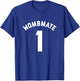 Wombmate 1 - Funny Twin / Triplet / Quadruplet Matching T-Shirt - T-Shirt | Royal