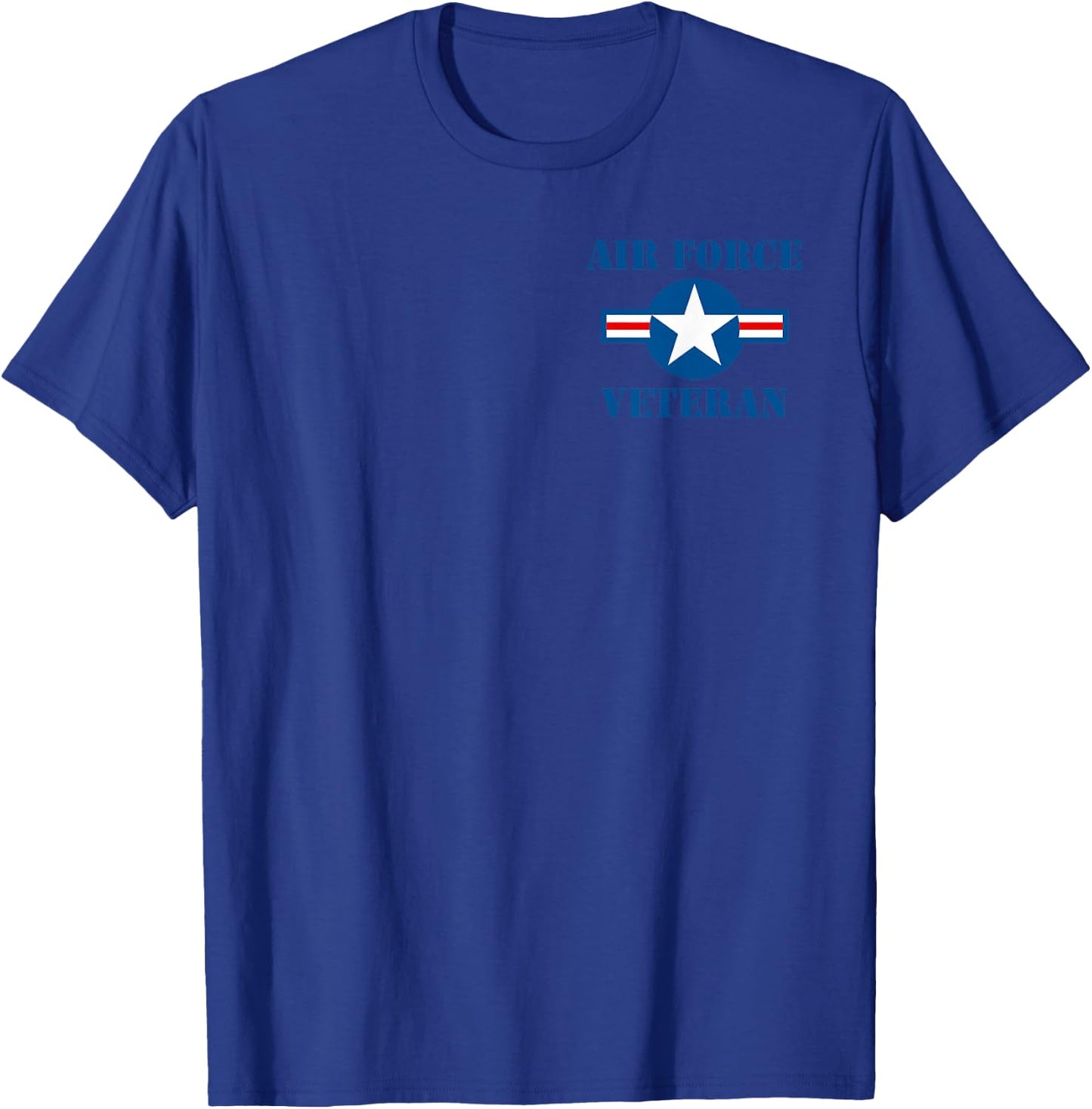 Vintage Air Force Roundel - USAF Veteran T-Shirt - T-Shirt | Royal