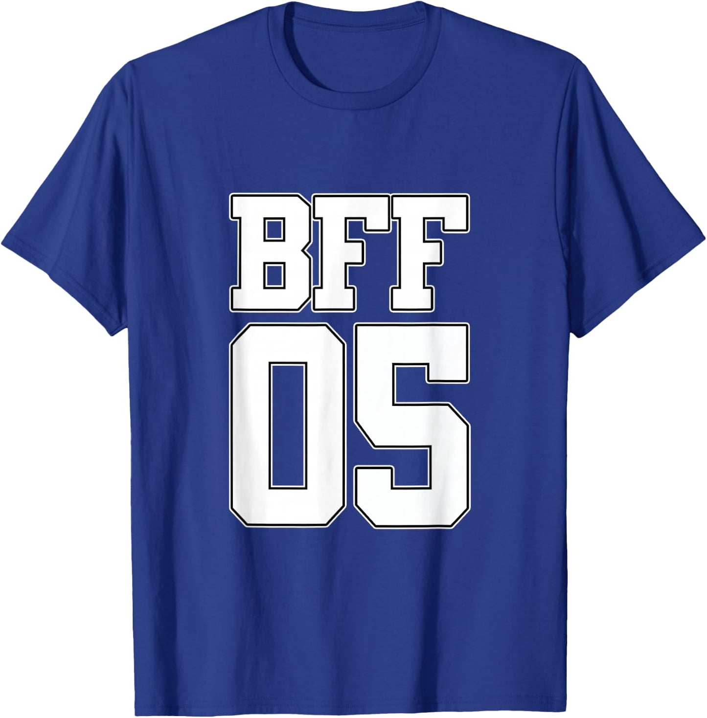 BFF 05 Best Friends Matching Bestie Friendship Day Shirt T-Shirt - T-Shirt | Royal