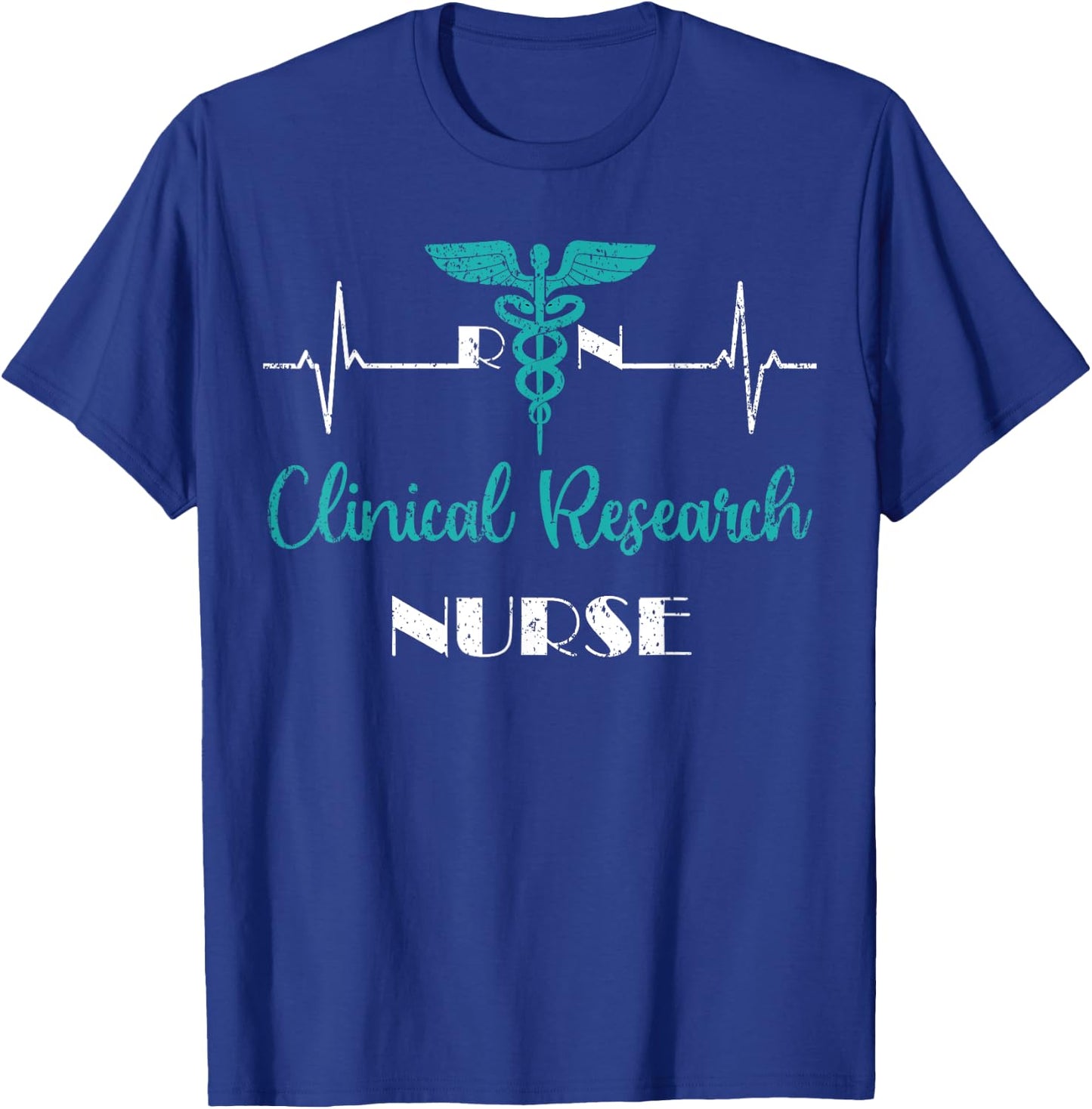 RN Clinical Research Nurse Practitioner Nursing Graduation T-Shirt - T-Shirt | Royal