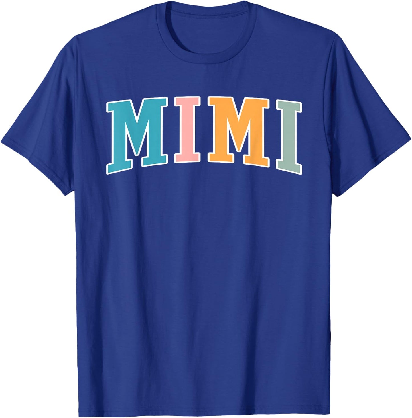 Mimi Life for Grandma Grandmother Announcement T-Shirt - T-Shirt | Royal