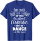 Life is about how to dance in the Rain God Motivation Faith T-Shirt - T-Shirt | Royal