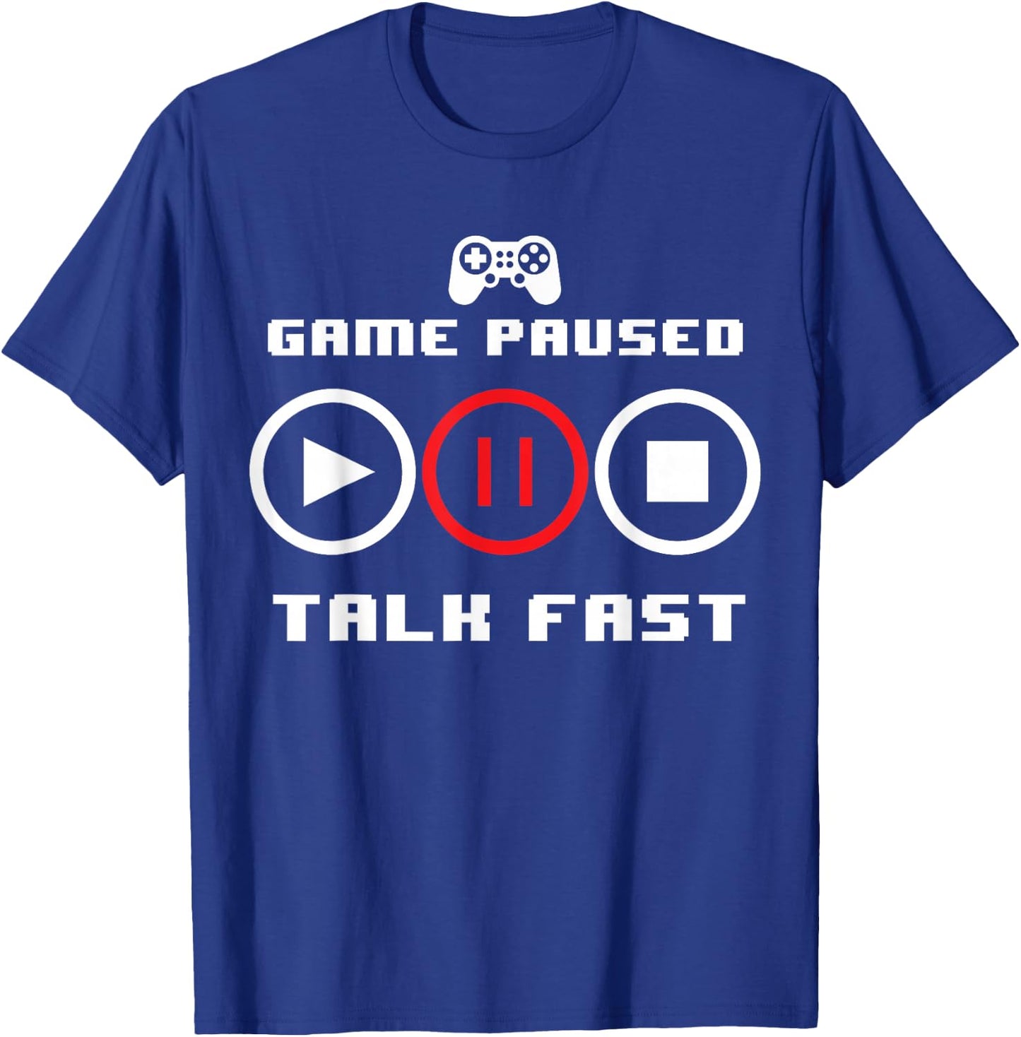 Funny Video Game Women Video Gaming Player Gamer T-Shirt - T-Shirt | Royal