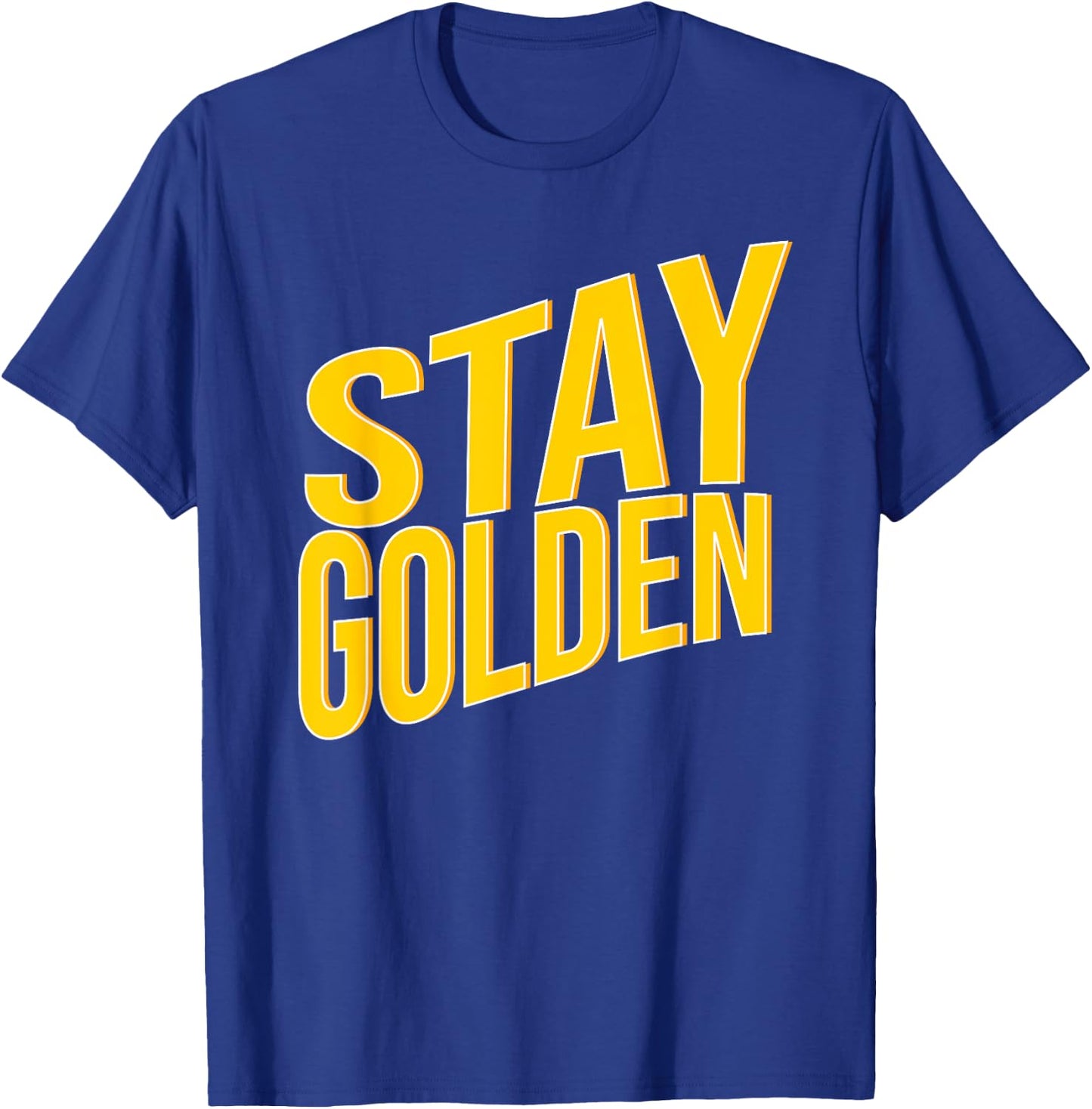 Stay Golden T-Shirt - T-Shirt | Royal