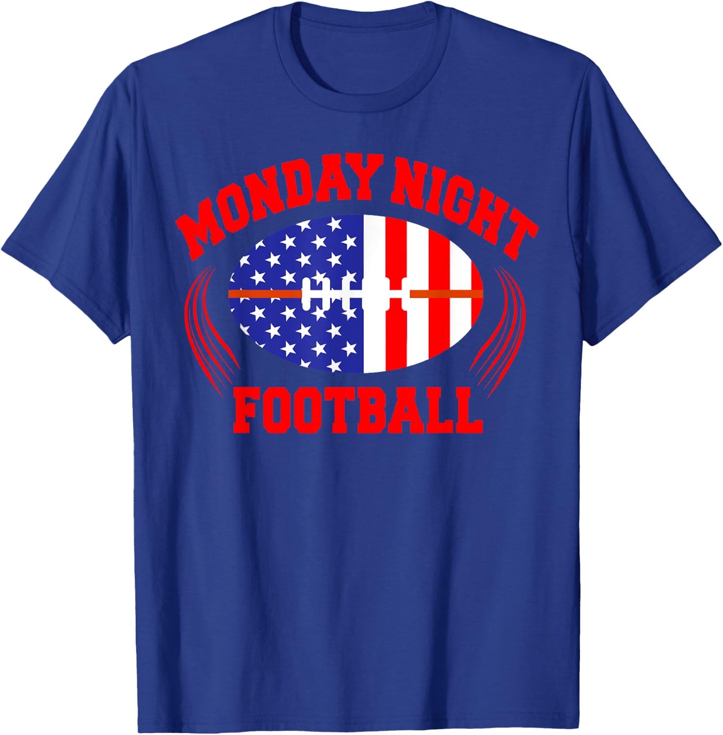 FOOTBALL MONDAY Men Children Boys Women Sports Game Fan T-Shirt - T-Shirt | Royal