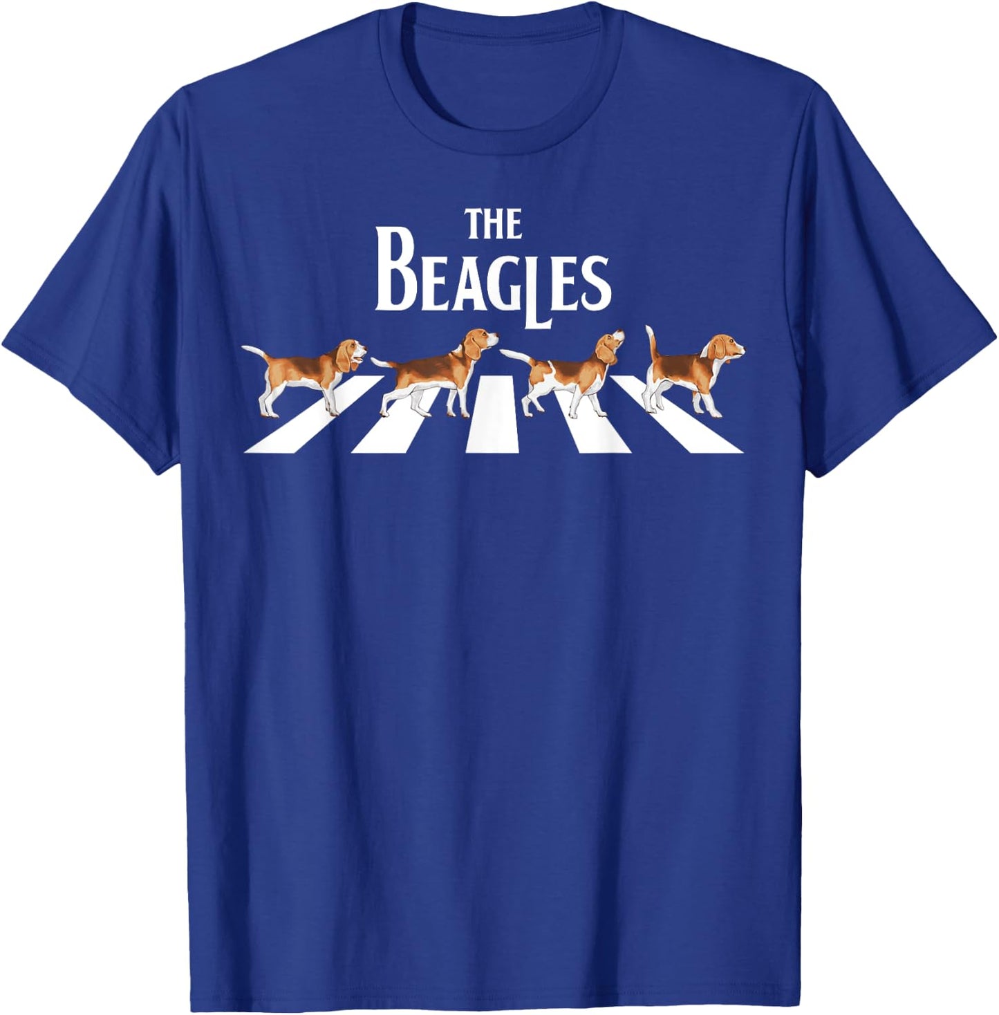 The Beagles Dog Funny beagles dogs pet beagles funny dog Men Women Girls Kids T-Shirt - T-Shirt | Royal