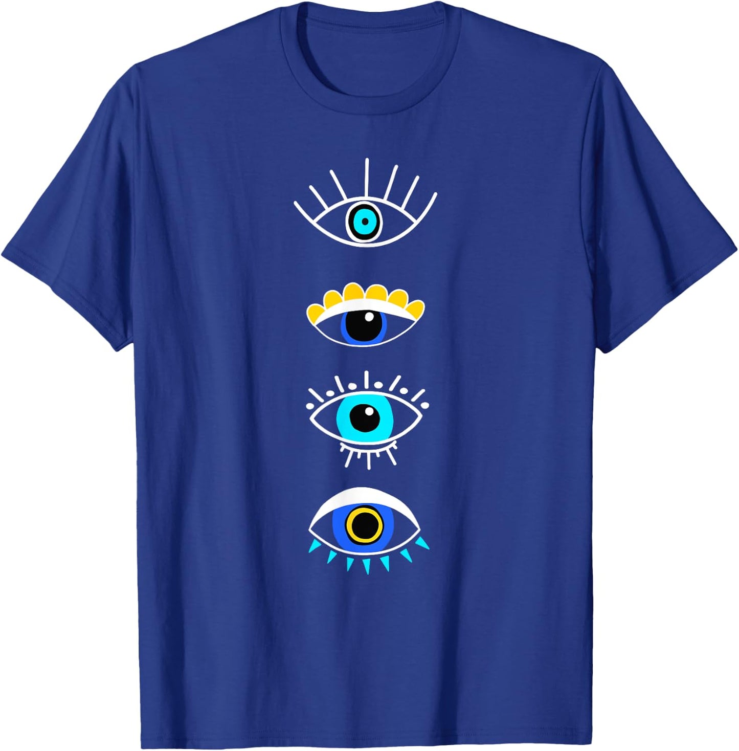 Evil Eye Curse Protection Seeing Eyes Nazar Mati Evil Eye T-Shirt - T-Shirt | Royal