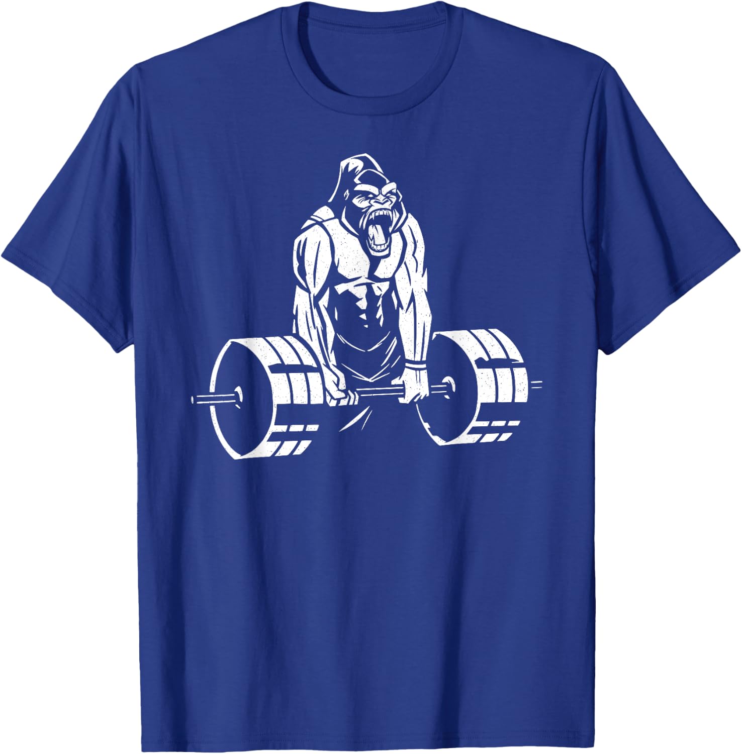 Gorilla Strength – Funny Gym Bodybuilding Weightlifting T-Shirt - T-Shirt | Royal