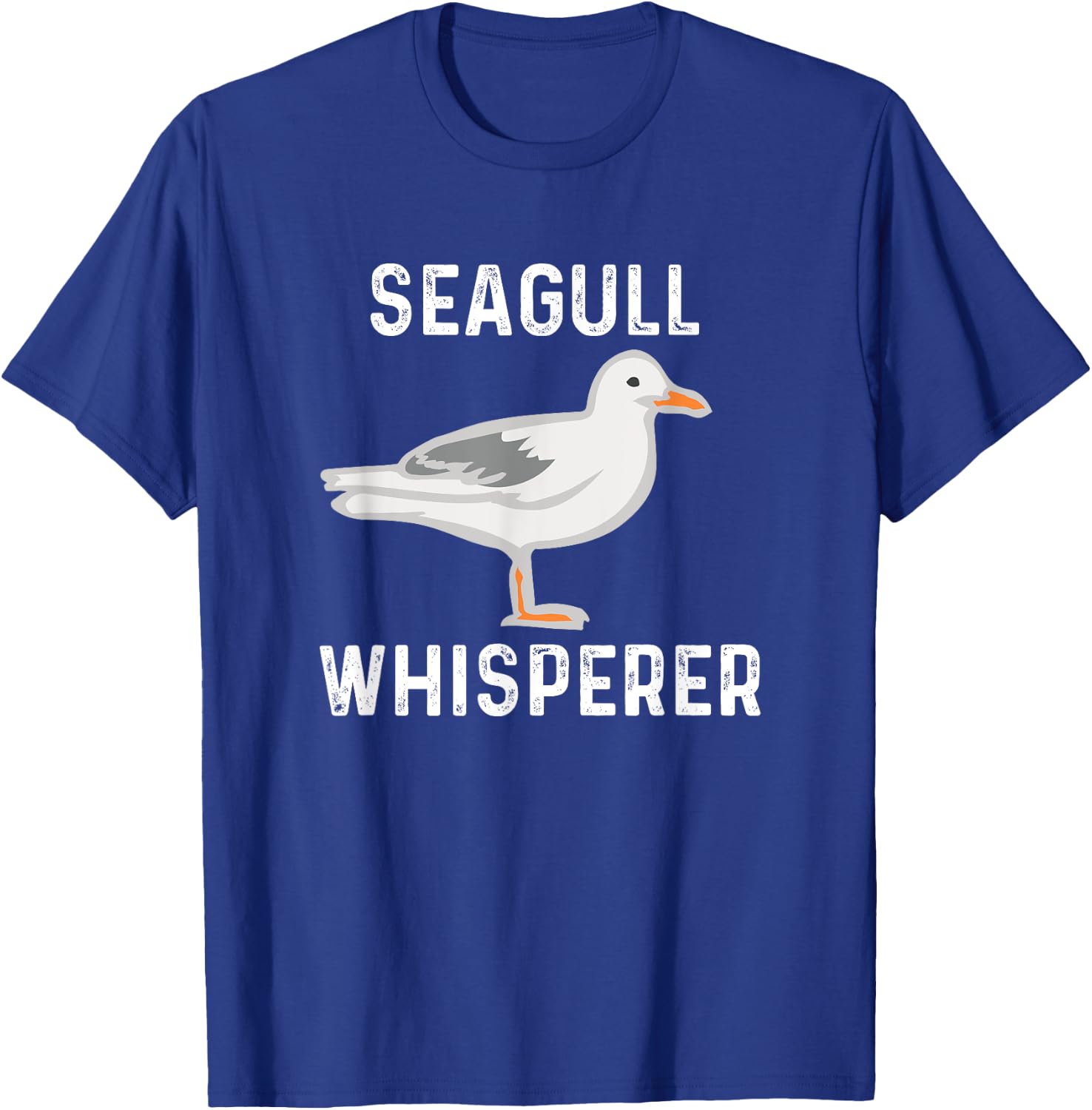 Seagull Whisperer Gull Beach Birds Women Girls Kids T-Shirt - T-Shirt | Royal