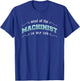 Machinist Is My Job Fantasy MMO Gamer T-Shirt - T-Shirt | Royal