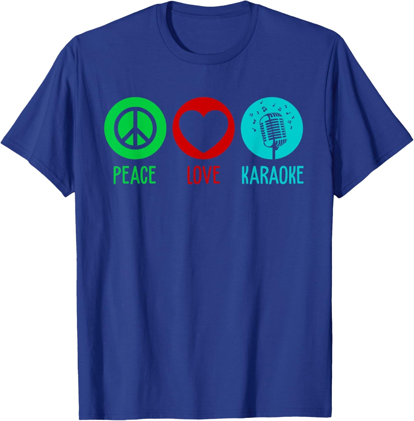 Cool Karaoke Women Singer Singing KTV Karaoke Lovers T-Shirt - T-Shirt | Royal