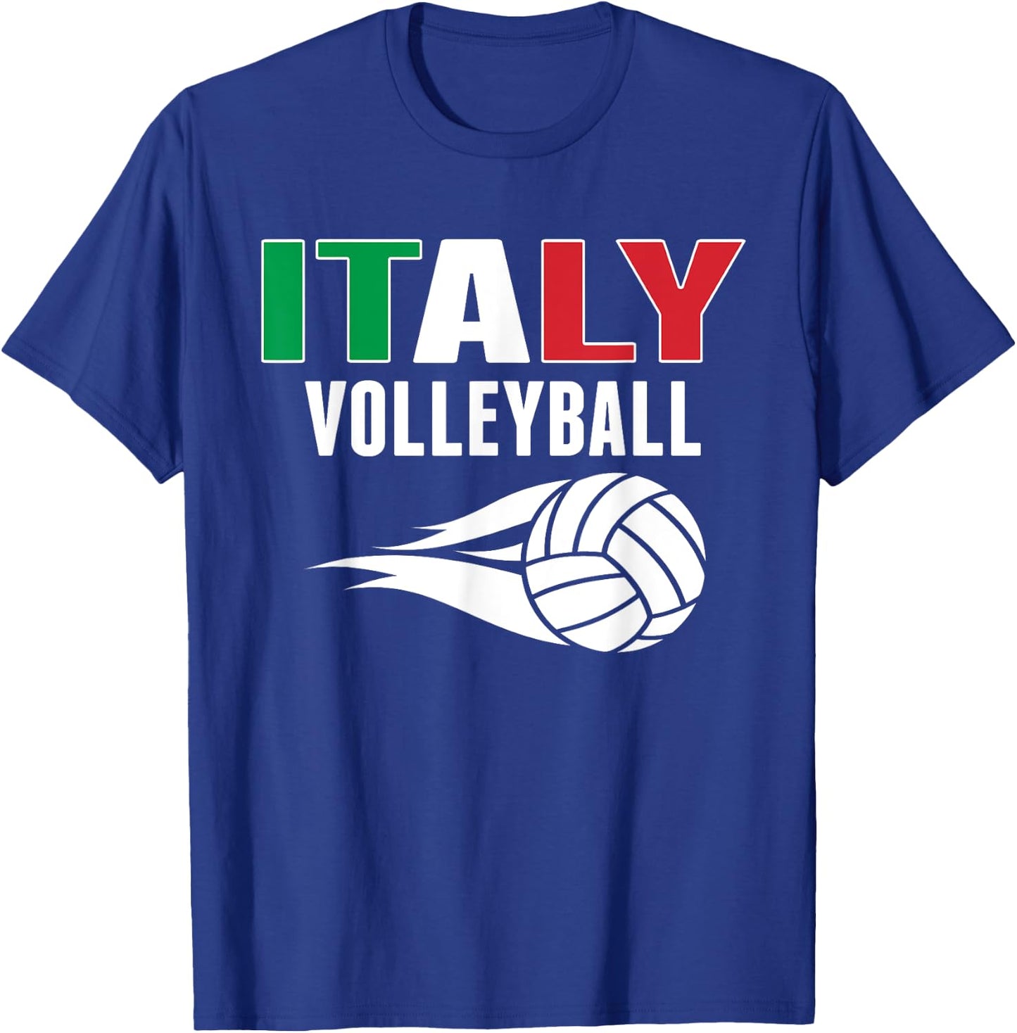 Italy Volleyball Fans Jersey - Italian Flag Summer Sports Women Kids T-Shirt - T-Shirt | Royal