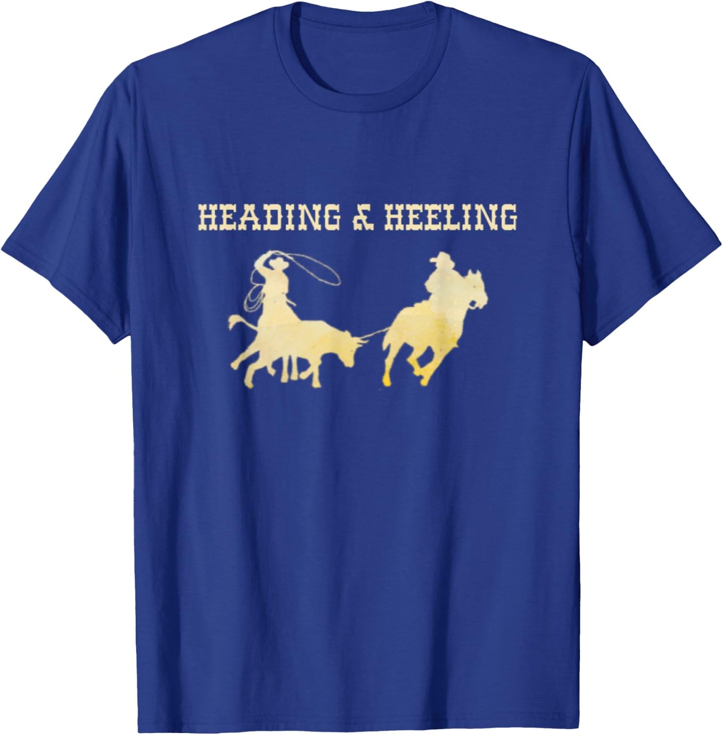 Team Roping T-Shirt - T-Shirt | Royal