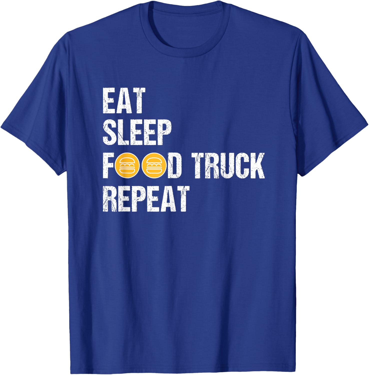 Food Truck Shirt Funny Eat Sleep Food Truck Lover T-Shirt - T-Shirt | Royal