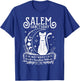 Funny Witch Salem Home For Wayward Black Cats 1692 Halloween T-Shirt - T-Shirt | Royal