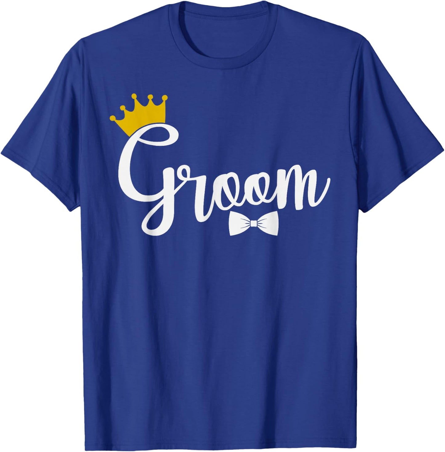 Groom Squat Bachelor Party Wedding Rehearsal Dinner Marriage T-Shirt - T-Shirt | Royal