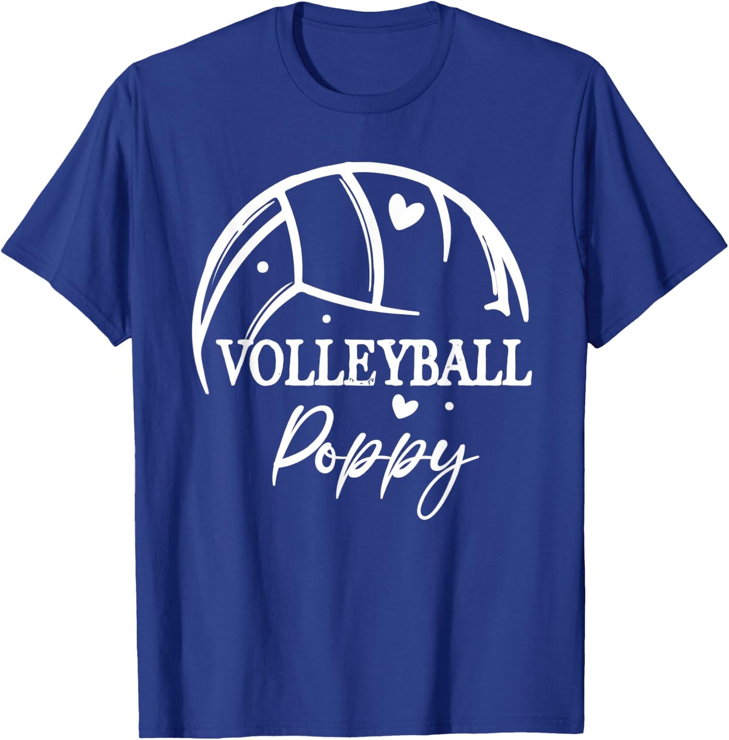 Volleyball Poppy Cute Poppy Volleyball Sport T-Shirt - T-Shirt | Royal