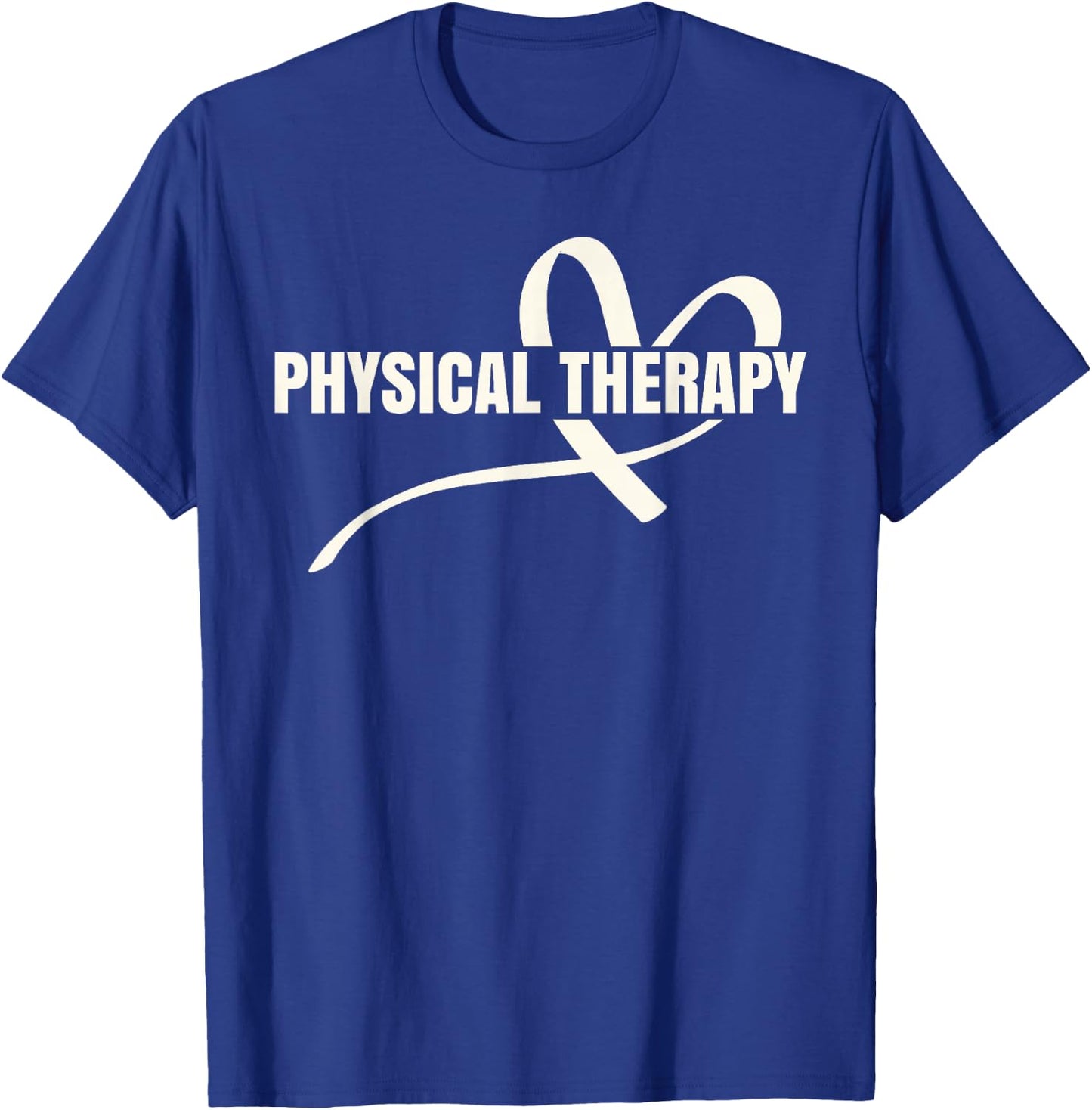 PTA Physiotherapy PT Therapist Love Physical Therapy T-Shirt - T-Shirt | Royal