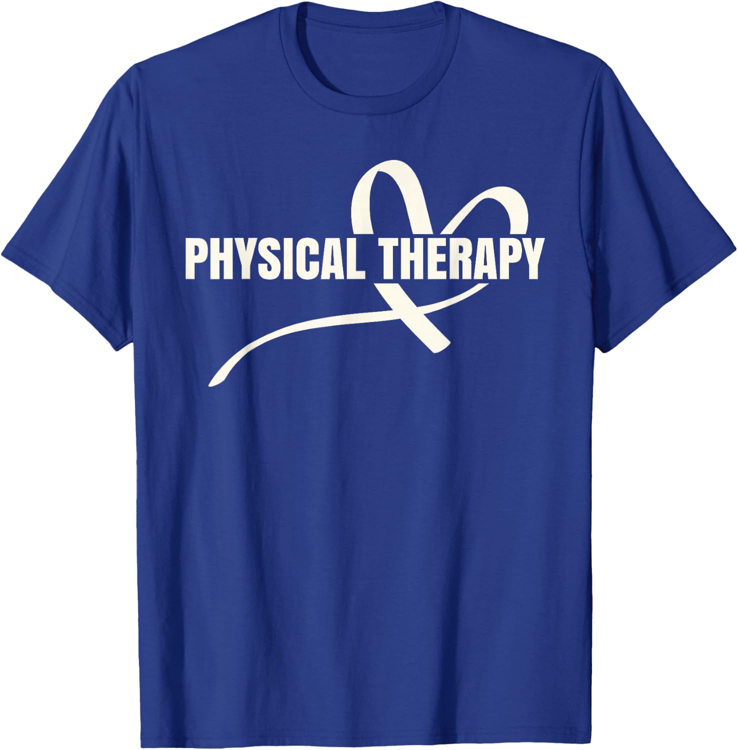 PTA Physiotherapy PT Therapist Love Physical Therapy T-Shirt - T-Shirt | Royal
