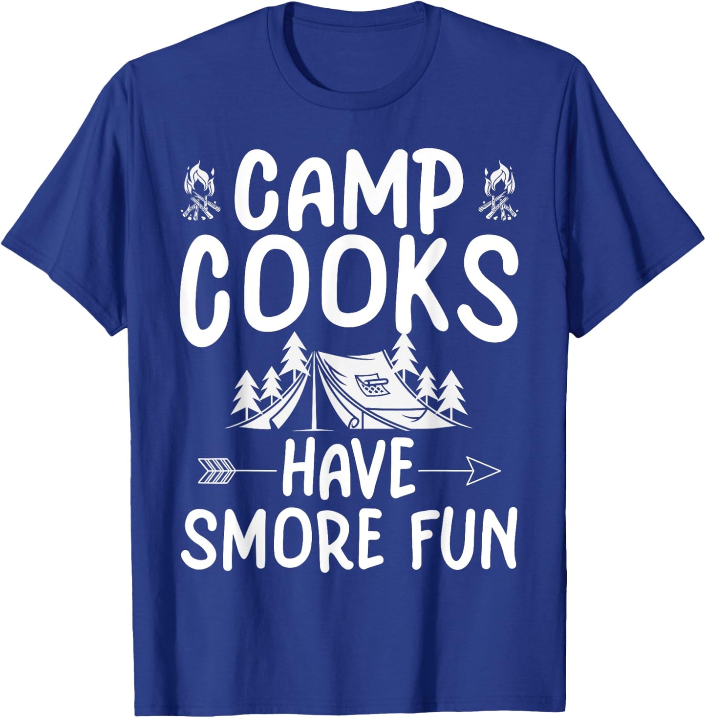 Funny Summer Camp Cook - Have Smore Fun Men Women Kids T-Shirt - T-Shirt | Royal