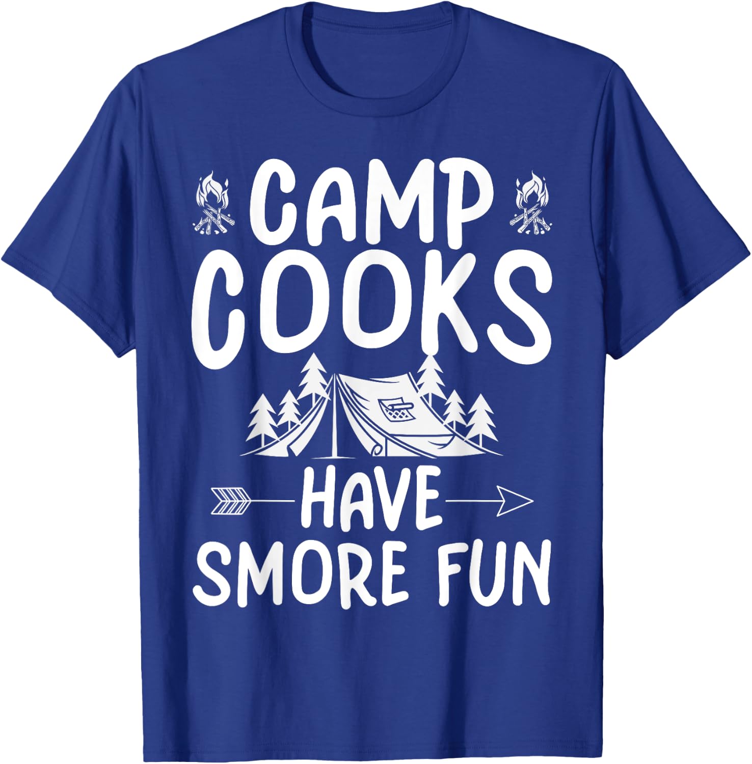 Funny Summer Camp Cook - Have Smore Fun Men Women Kids T-Shirt - T-Shirt | Royal