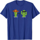 Sheriff Cactus Succulent Hands Up! Gun Funny T-Shirt - T-Shirt | Royal