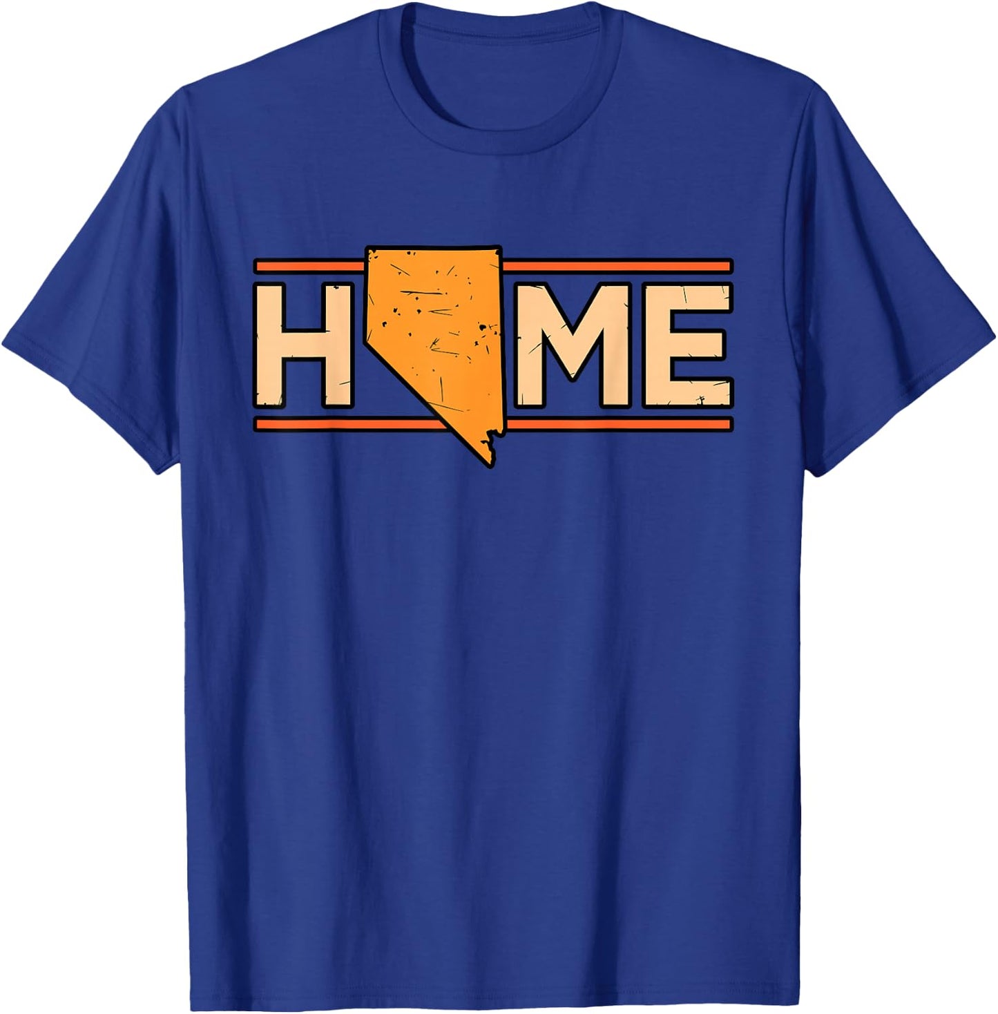 Retro Nevada America USA T-Shirt - T-Shirt | Royal