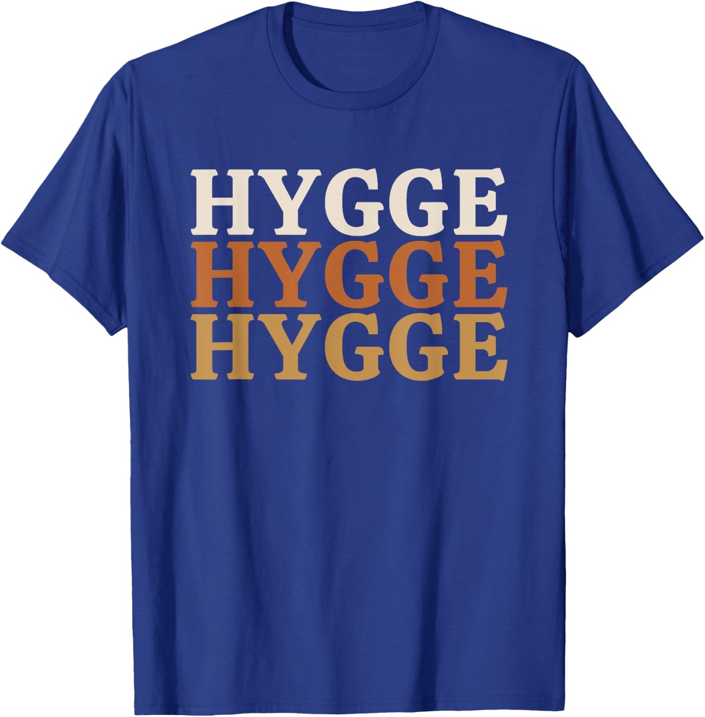 Boho Aesthetic Scandinavian Norwegian Comfy Cozy Hygge T-Shirt - T-Shirt | Royal