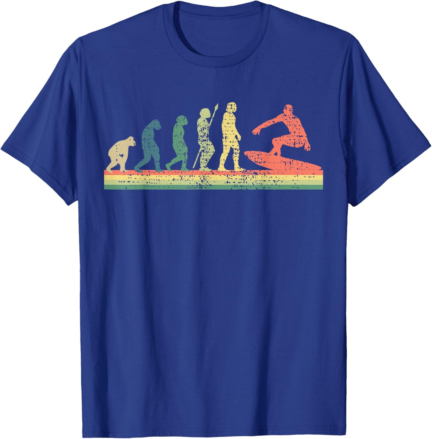 Surf Surfboard Surfers Gift T-Shirt - T-Shirt | Royal