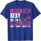 Cool Forklift Driver Women Sexy Forklift Operator T-Shirt - T-Shirt | Royal