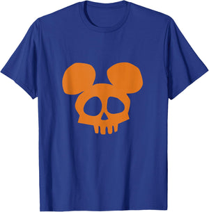 Disney Mickey Mouse Skull Halloween T-Shirt - T-Shirt | Royal