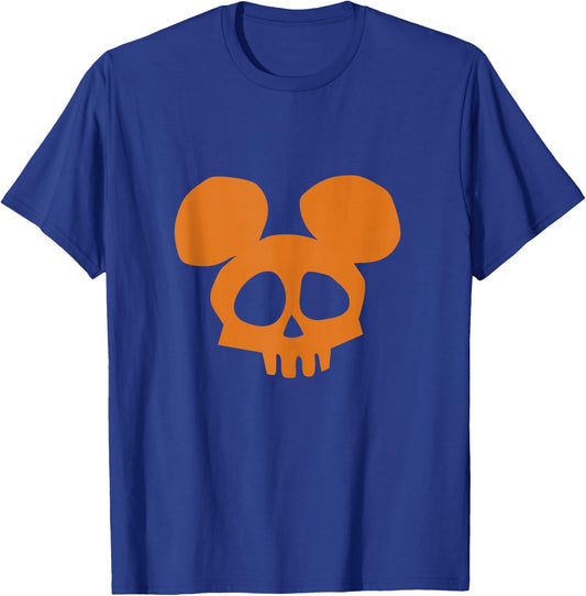 Disney Mickey Mouse Skull Halloween T-Shirt - T-Shirt | Royal