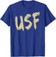 Homemade Sloppy USF T-Shirt - T-Shirt | Royal