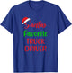 Santa’s Favorite Truck Driver Pajama Christmas Xmas T-Shirt - T-Shirt | Royal