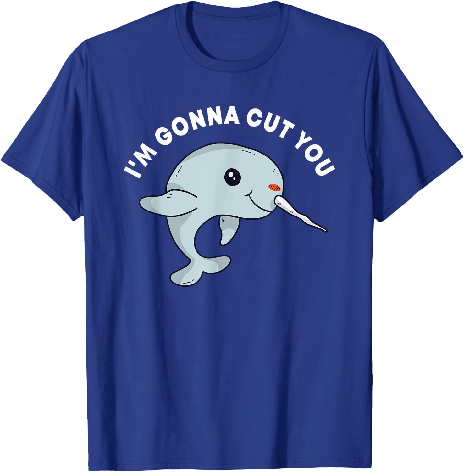 Narwhal Tusk Narwhale Unicorn Of The Sea Toothed Whale T-Shirt - T-Shirt | Royal