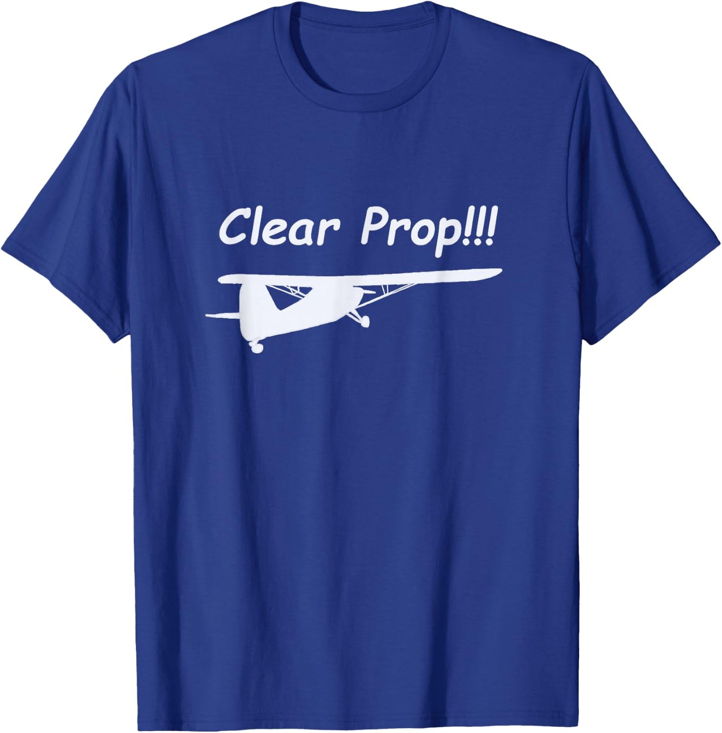 Clear Prop T-Shirt - T-Shirt | Royal