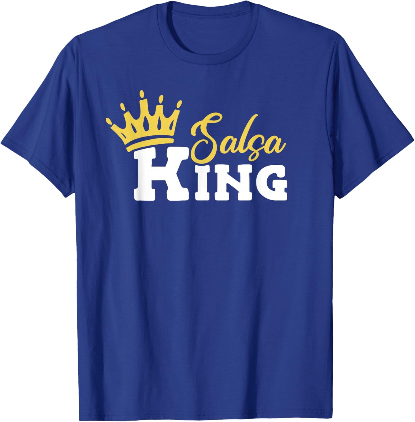 Salsa King Salsa Dancing T-Shirt - T-Shirt | Royal