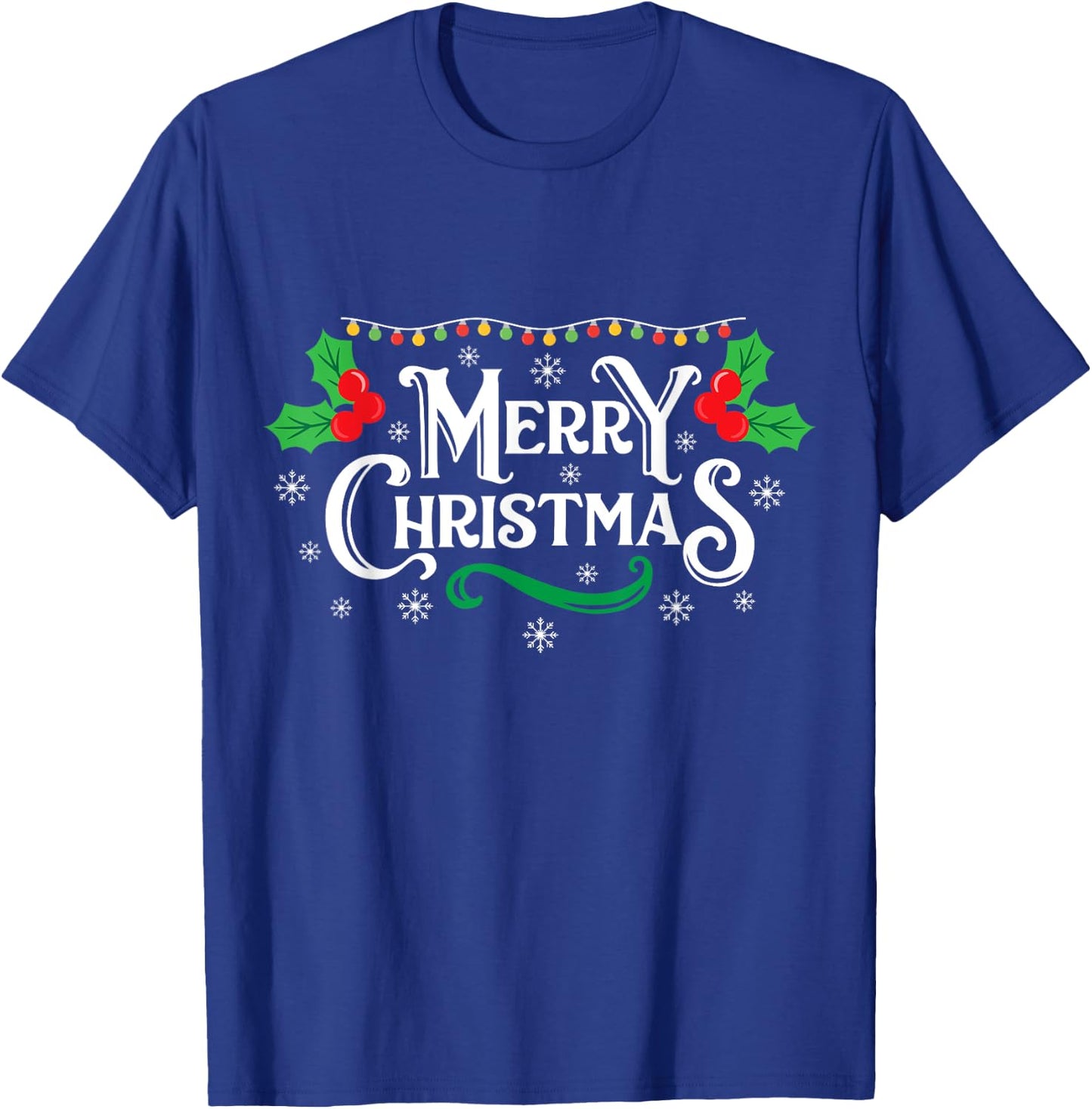 Merry Christmas T-Shirt - T-Shirt | Royal