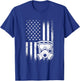 US Flag Exterminator Apparel American Exterminator Pest Control T-Shirt - T-Shirt | Royal