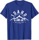 Idaho - The Gem State USA America Souvenir T-Shirt - T-Shirt | Royal